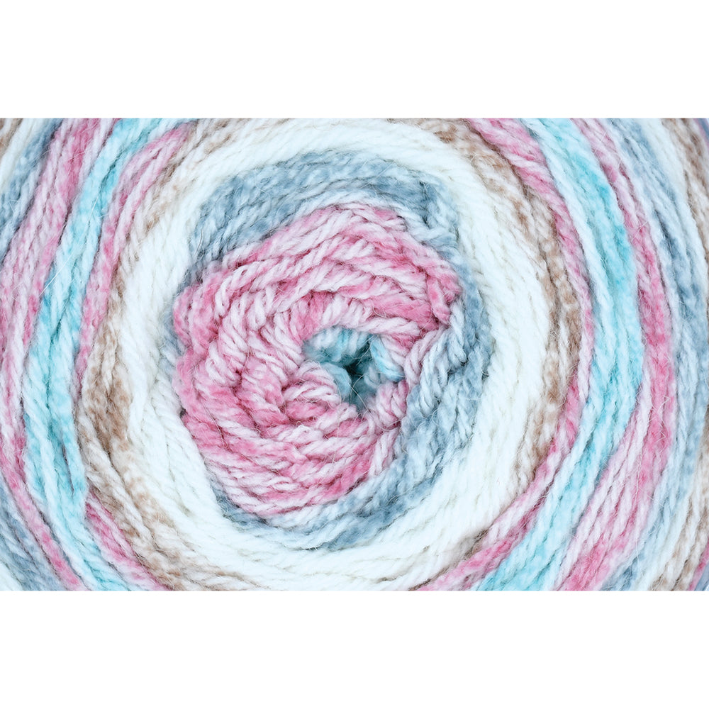 UNIVERSAL Offbeat Self-Striping Yarn Acrylic Alpaca Blend 150g 536m Peace