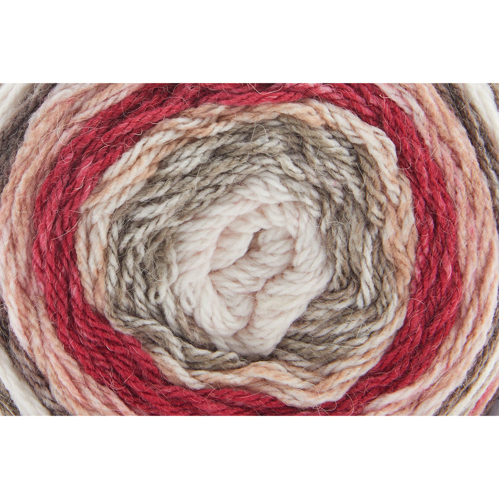 UNIVERSAL Offbeat Self-Striping Yarn Acrylic Alpaca Blend 150g 536m Tubular