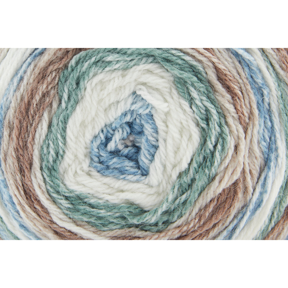 UNIVERSAL Offbeat self-striping acrylic alpaca blend yarn Wicked 150 g / 536 m