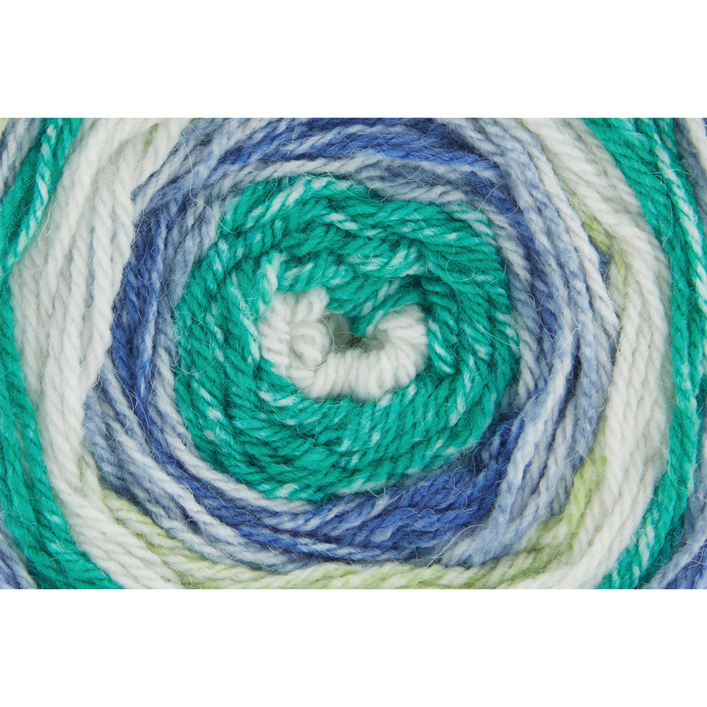 UNIVERSAL Offbeat Self-Striping Yarn Acrylic Alpaca Blend 150g 536m Far Out