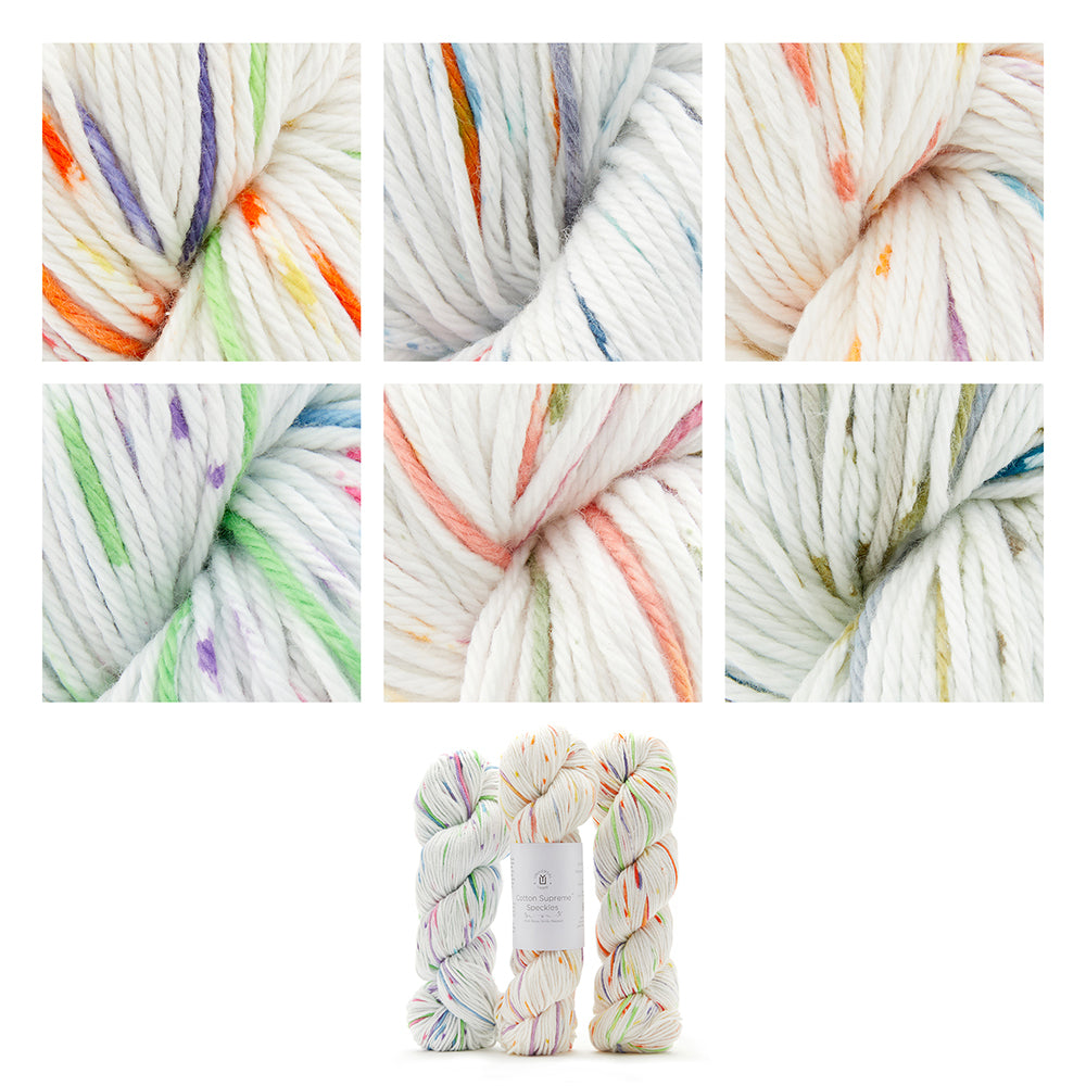 UNIVERSAL Cotton Supreme Speckles Cotton Yarn 100g 165m (180yd)