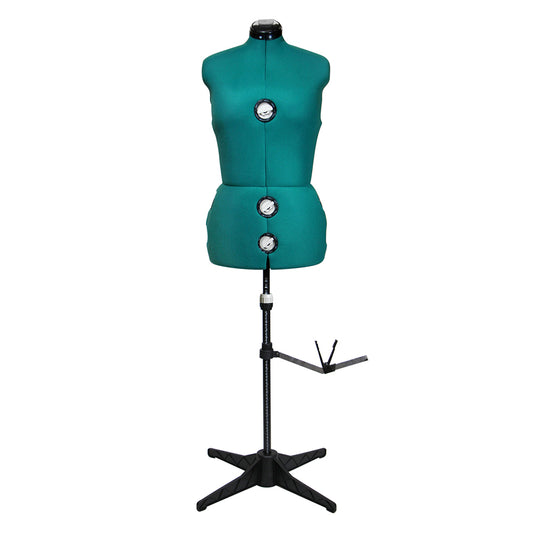 PANACHE Adjustable Dressform — Large — Turquoise