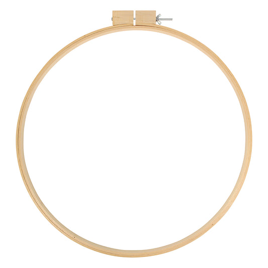 UNIQUE Wooden Quilting Hoop – 18 in (45.7 cm) Round