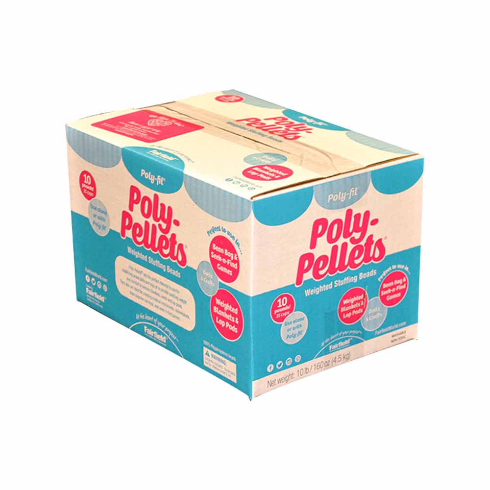 FAIRFIELD POLY-PELLETS Weighted Stuffing Beads 4.5 kg (10 lb)