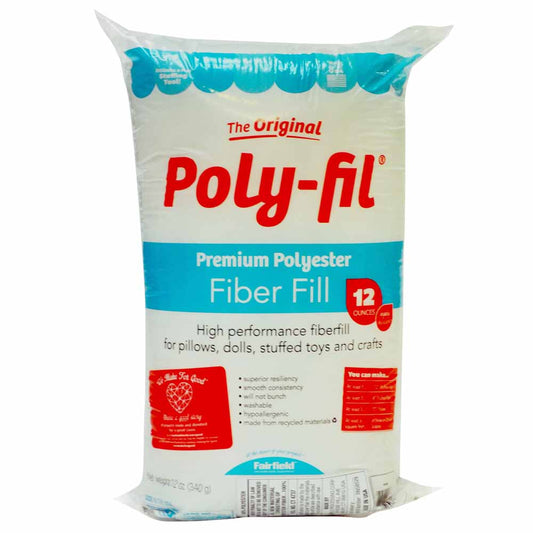 FAIRFIELD POLY-FIL Premium Fiber Fill 340 g (12 oz)