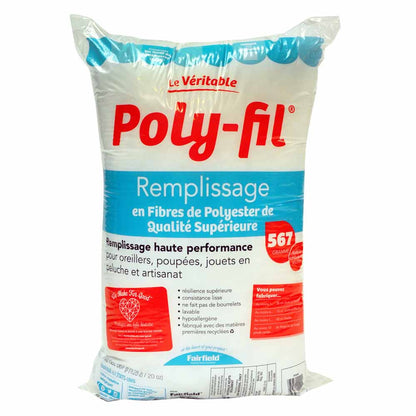 FAIRFIELD POLY-FIL Premium Fiber Fill 567 g (20 oz)
