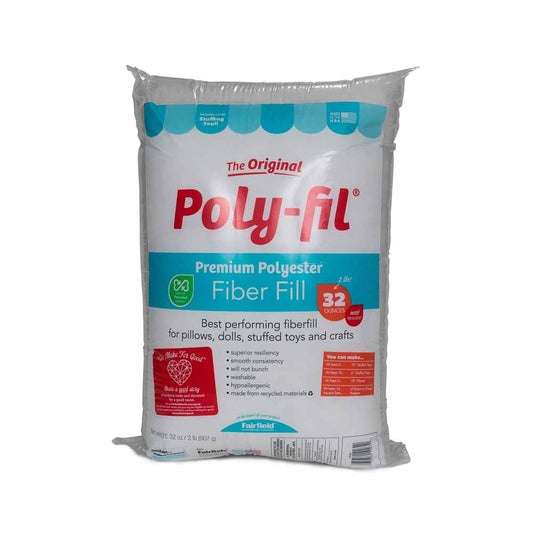 FAIRFIELD Poly-Fil® Premium Fiber Fill 32 oz (907 g) Bag
