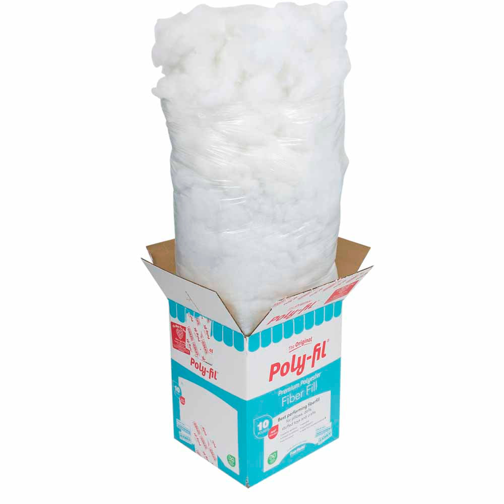 FAIRFIELD Poly-Fil® Premium Fiber Fill 10 lb (4.54 kg) Box