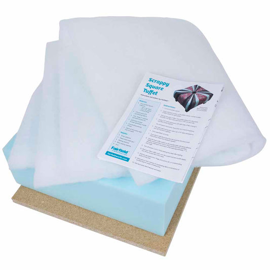 FAIRFIELD Cushion Foam Tuffet Kit Square 18 x 18 x 6 in (45.7 x 45.7 x 15.2 cm)