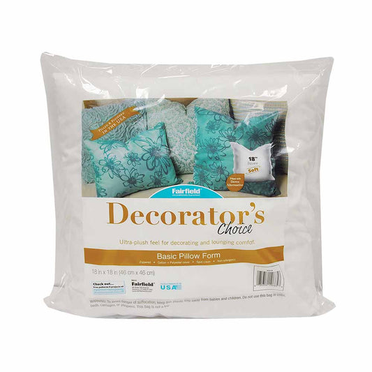 FAIRFIELD Decorator’s Choice Pillow Insert 46 × 46 cm (18 × 18 in)