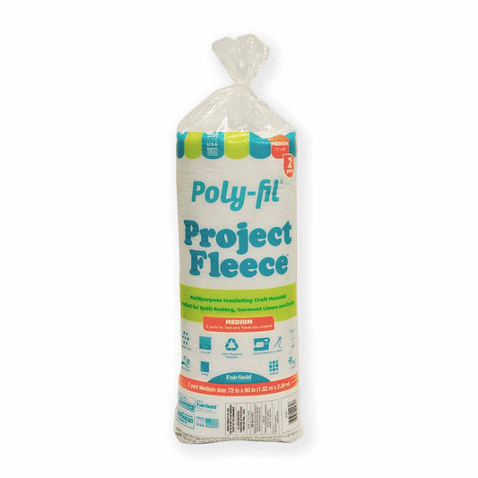 FAIRFIELD Poly-Fil Project Fleece Batting 183 × 229 cm (72 × 90 in)