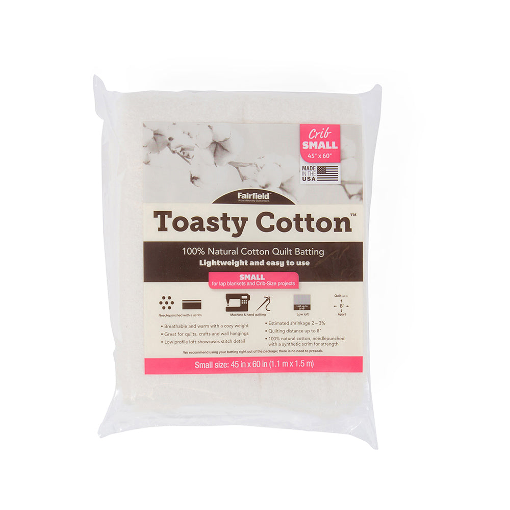 FAIRFIELD Toasty Cotton Quilt Batting 2.0 × 2.4 m (81 × 96 in)