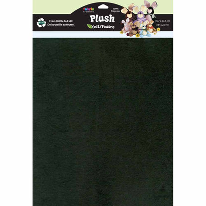 KUNIN PlushFelt Sheet 45.7 × 57 cm (18 × 22½ in) Black