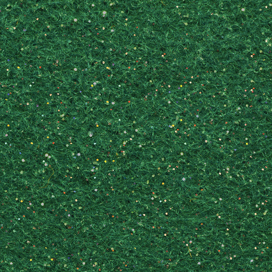 UNIQUE CRAFT Glitter Felt Bolt — 0.9 m x 9.1 m (36" x 10 yd) — Kelly Green