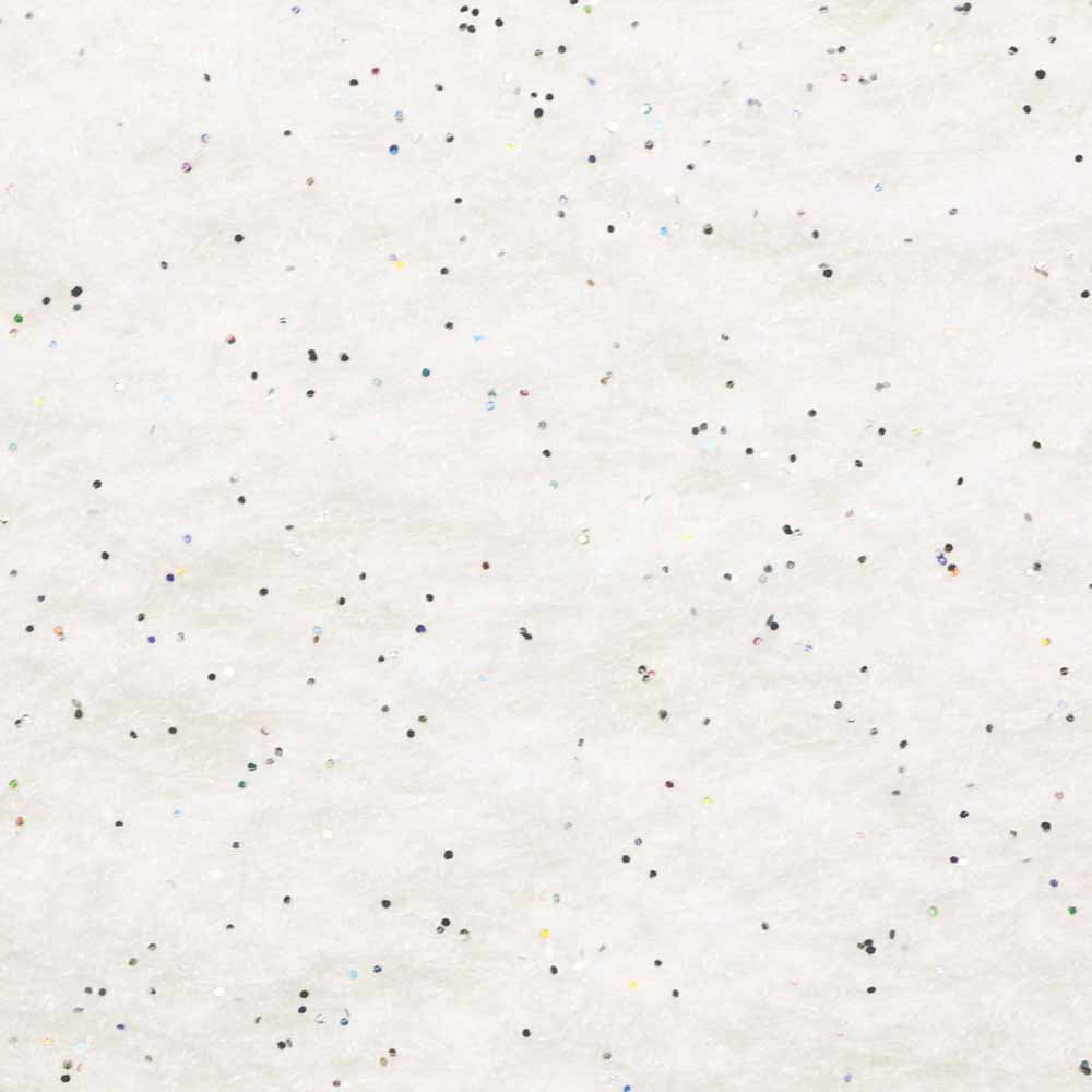KUNIN GlitterFelt Square 23 × 30 cm (9 × 12 in) White