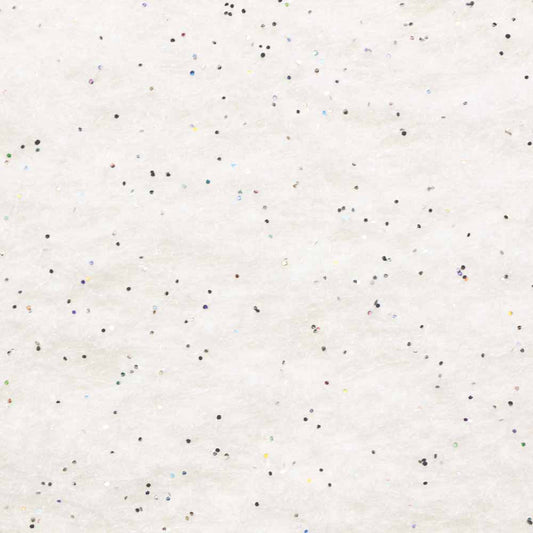 KUNIN GlitterFelt Square 23 × 30 cm (9 × 12 in) White