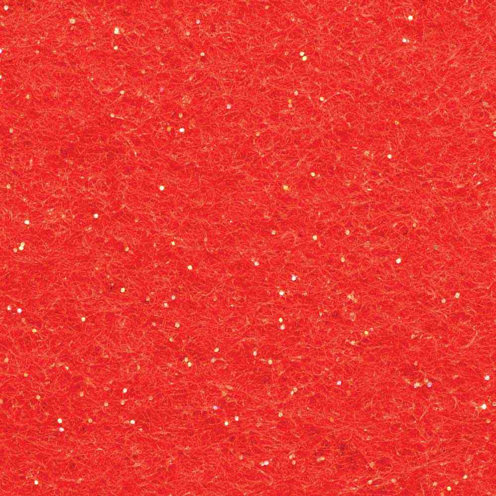 KUNIN GlitterFelt Square 23 × 30 cm (9 × 12 in) Red