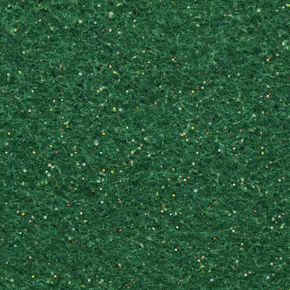 KUNIN GlitterFelt Square 23 × 30 cm (9 × 12 in) Kelly Green