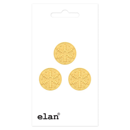 ELAN Shank Button 15 mm (5/8 in), 3 Count