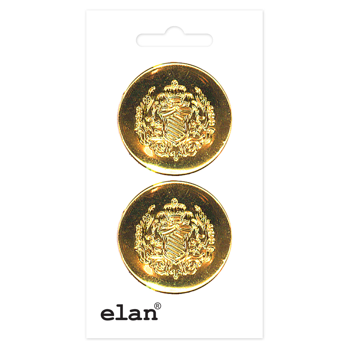 ELAN Shank Button 28 mm (1 1/8 in), 2 Count