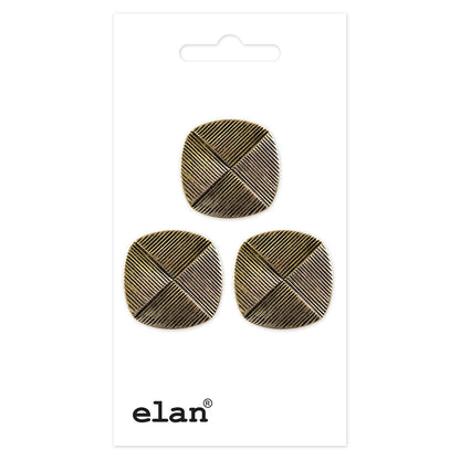 ELAN Shank Button 18 mm (3/4 in) 3 Count