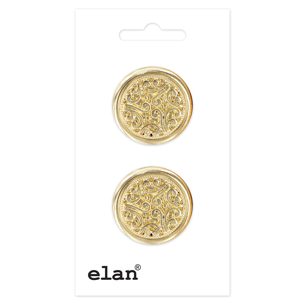 ELAN Shank-Back Button 23 mm (7/8 in), 2-Count