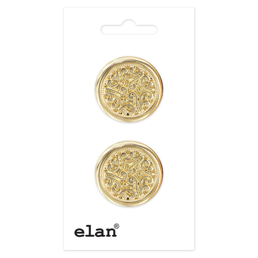 ELAN Shank-Back Button 23 mm (7/8 in), 2-Count