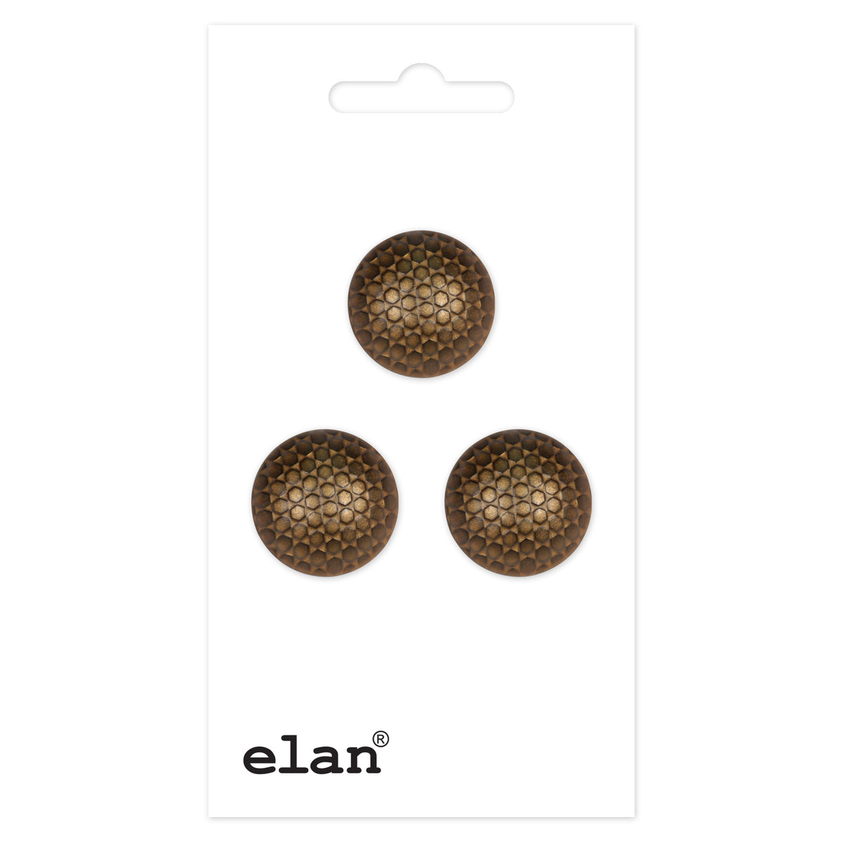 ELAN Shank Button 15 mm (5/8 in), 3 Count