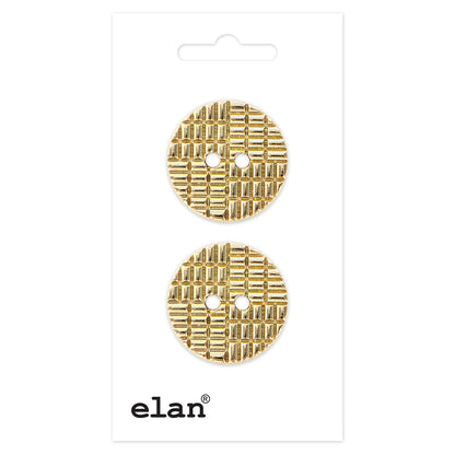 ELAN Shank Button 22 mm (7/8 in) 2-Count