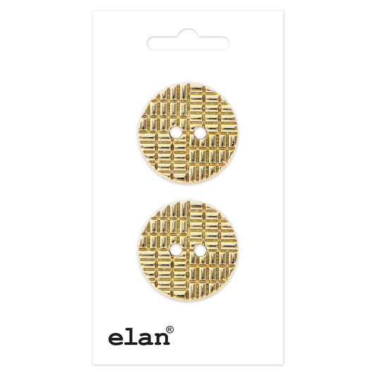 ELAN Shank Button 22 mm (7/8 in) 2-Count