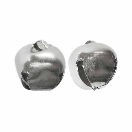 HOBBY Jingle Bells – Silver, 10 mm, 10‑Pack