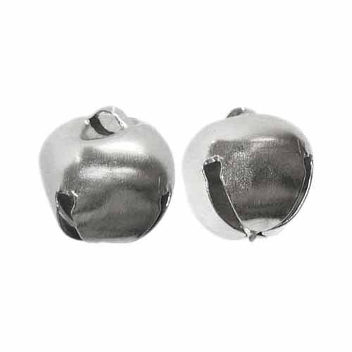HOBBY Jingle Bells – Silver, 18 mm, 5‑Pack