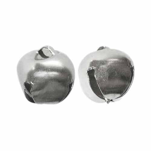 HOBBY Jingle Bells – Silver, 25 mm, 3‑Pack
