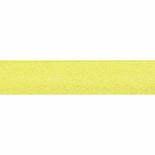 ESPRIT Craft Double‑Sided Satin Ribbon — 10 mm × 3 m — Baby Yellow