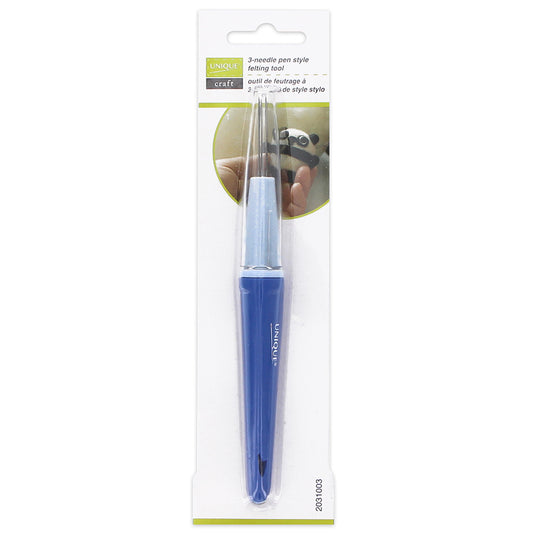 UNIQUE CRAFT Pen‑Style Felting Tool, 3‑Needle