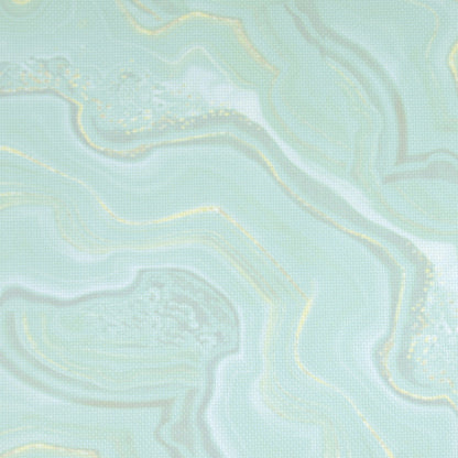 DMC Charles Craft Printed Aida Cloth 14 Count 15 × 18 In Malachite