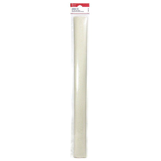 STITCHER’S CHOICE Cotton Aida – 14 ct – 50.8 × 61 cm (20″ × 24″) – Antique White