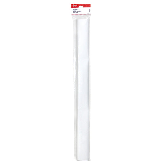 STITCHER’S CHOICE Cotton Aida – 14 ct – 50.8 × 61.0 cm (20″ × 24″) – White