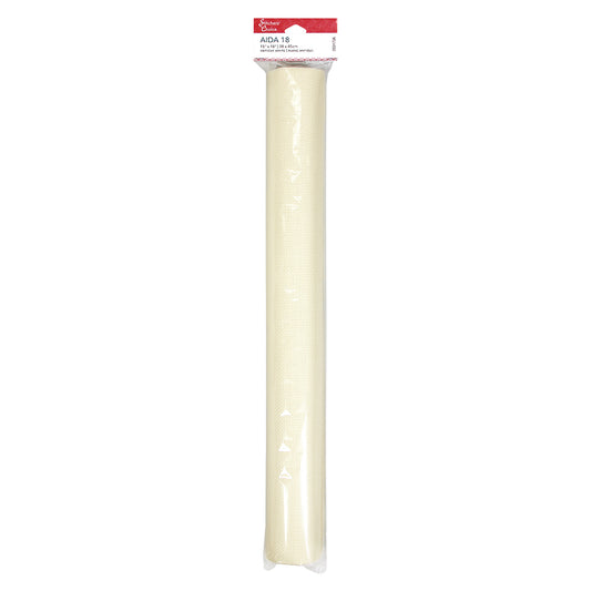 STITCHER’S CHOICE Cotton Aida – 18 ct – 38.1 × 45.7 cm (15″ × 18″) – Antique White