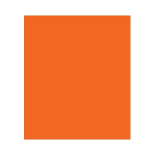 HOBBY Foamie Sheet – 23 × 30.5 cm (9" × 12") – Orange