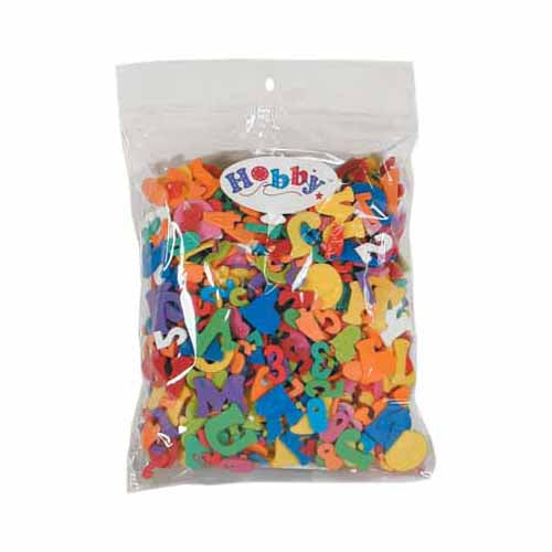 HOBBY Alphabet & Number Foamies bag - 30g