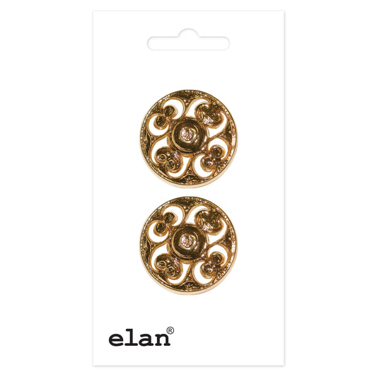 ELAN Shank Button 23 mm (7/8 in.) - 2 count