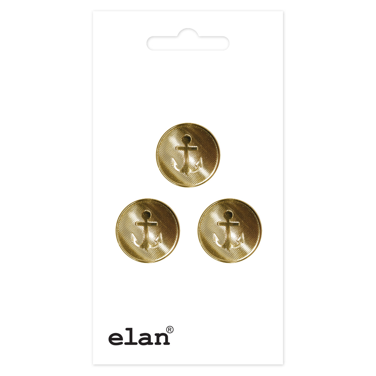 ELAN Shank Buttons — 15 mm (5/8 in.) — 3 Pack