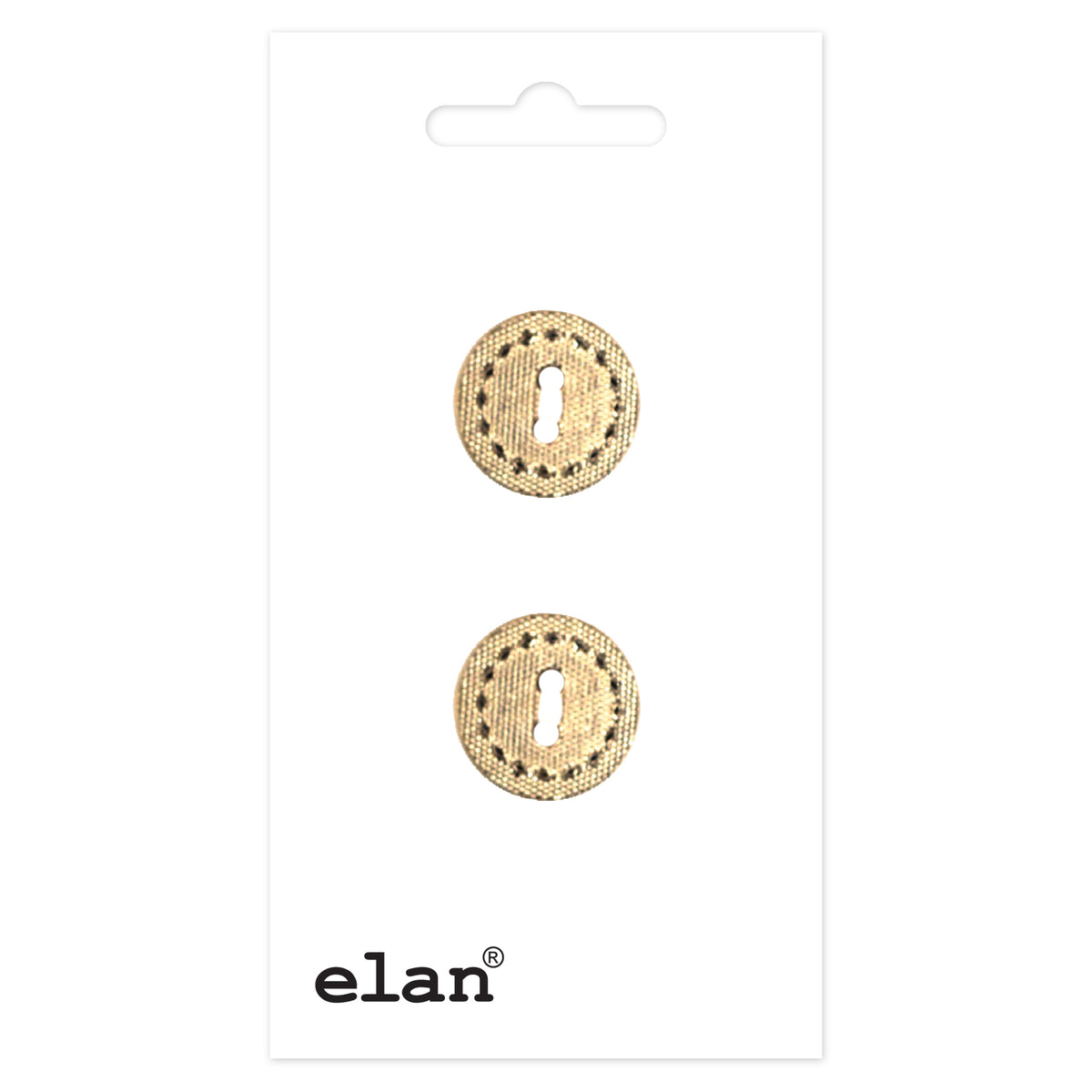 ELAN 2-Hole Button 15 mm (5/8 in) 2 Count