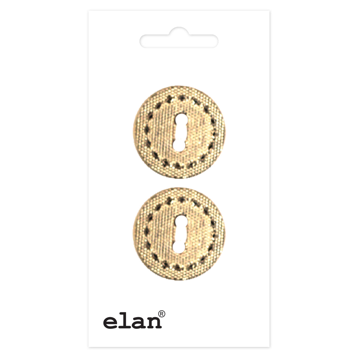 ELAN 2-Hole Button 23 mm (7/8 in) 2 Count
