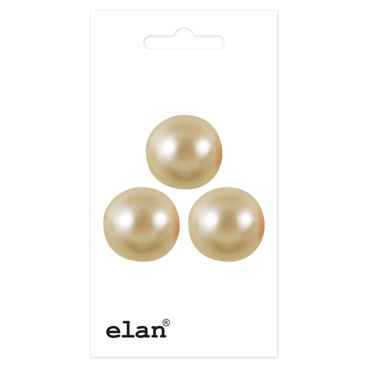 ELAN Shank Button - 18mm (3/4) - 3 count