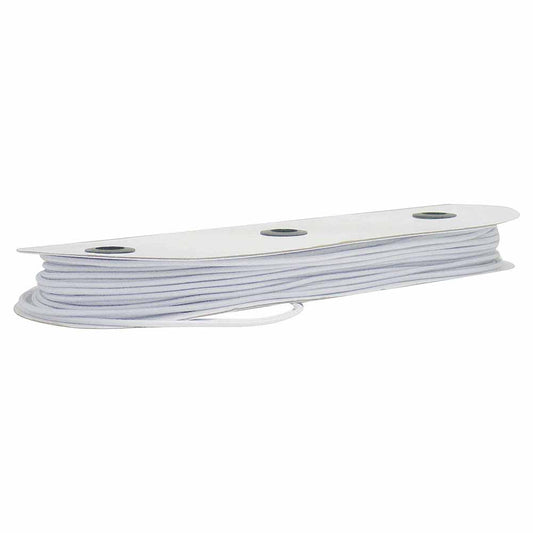 UNIQUE Elastic Cord – 2.25 mm x 35 m – White