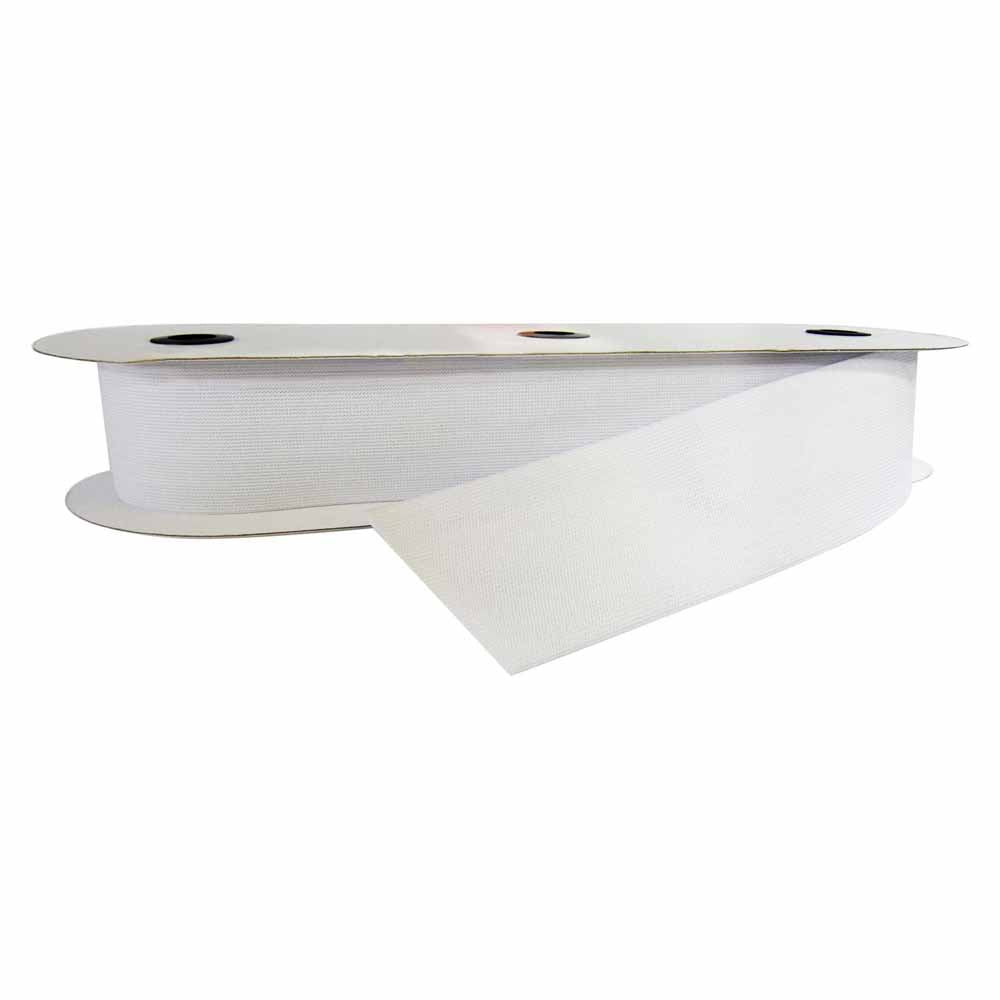 UNIQUE Belting Elastic 25mm x 17m - White