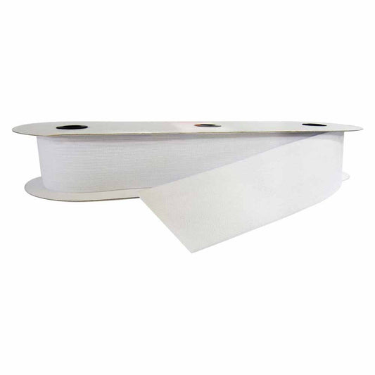 UNIQUE Belting Elastic 25mm x 17m - White