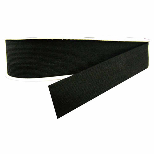 UNIQUE Belting Elastic - 50 mm x 17 m - Black